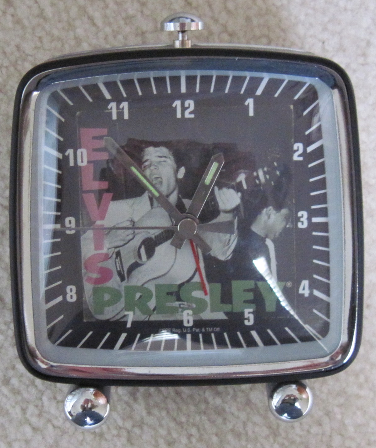 Elvis Presley Alarm Clock - Quartz Movement